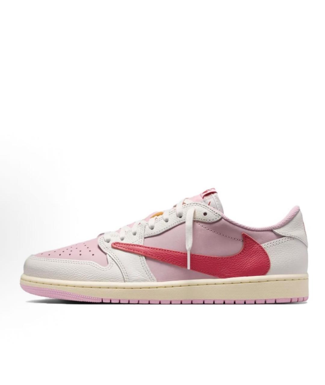 NIKE Розовые кожаные кроссовки, фото 9