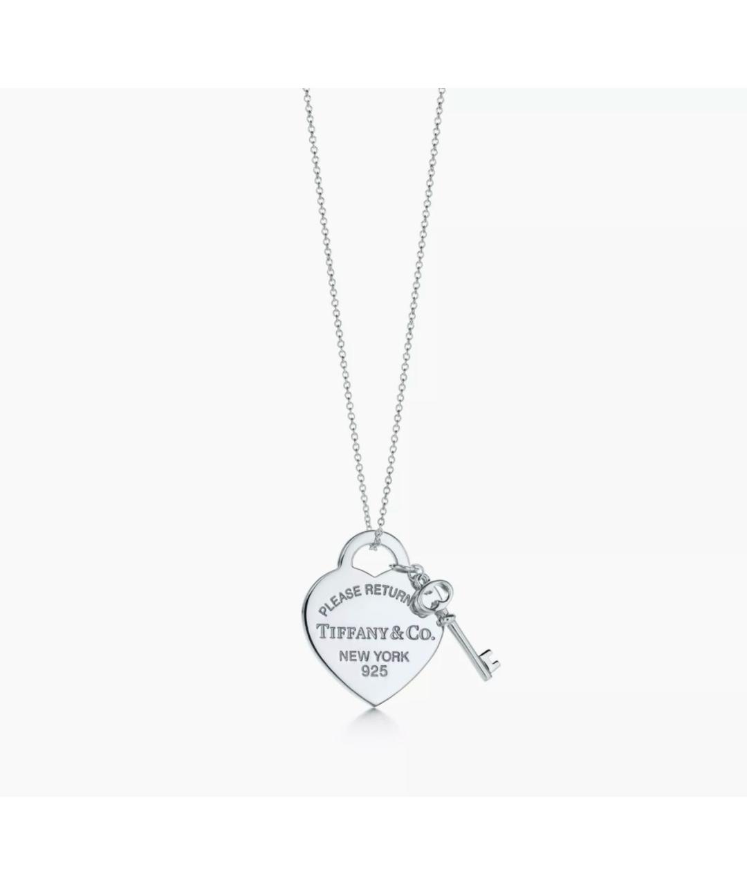TIFFANY&CO Серебряное серебряное колье, фото 3