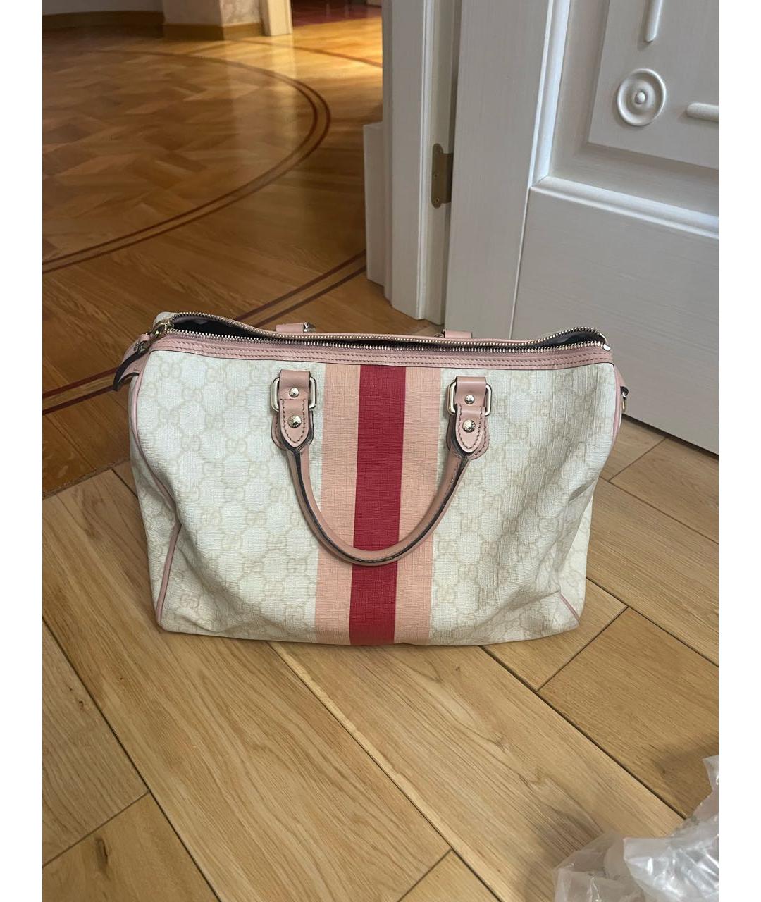 GUCCI Розовая сумка с короткими ручками, фото 2