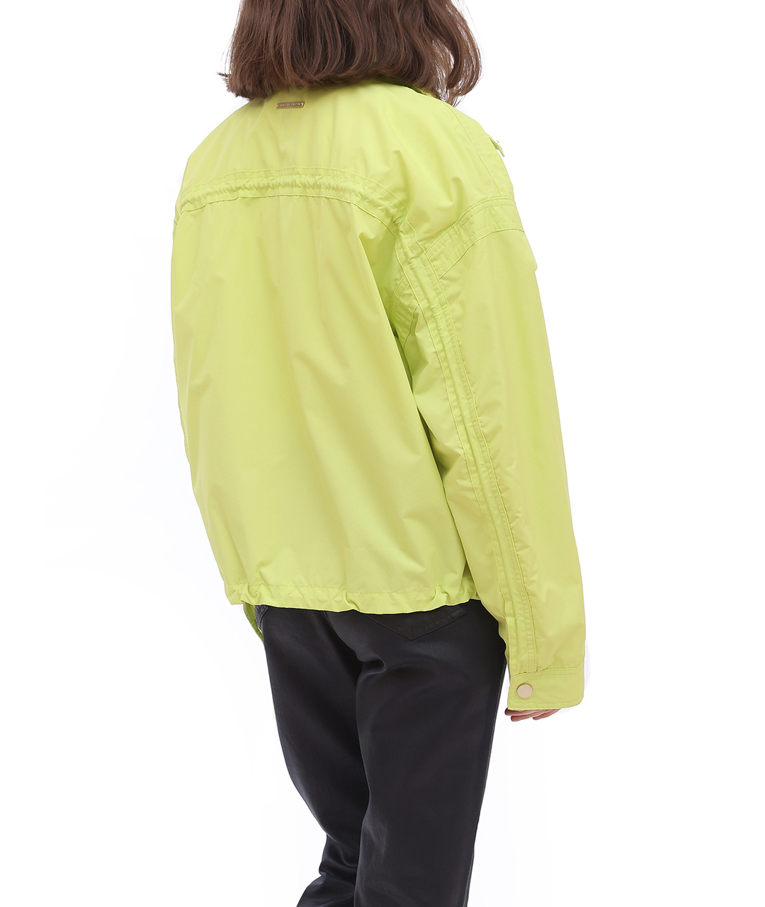 ARMANI EXCHANGE Желтая полиамидовая спортивная куртка, фото 3