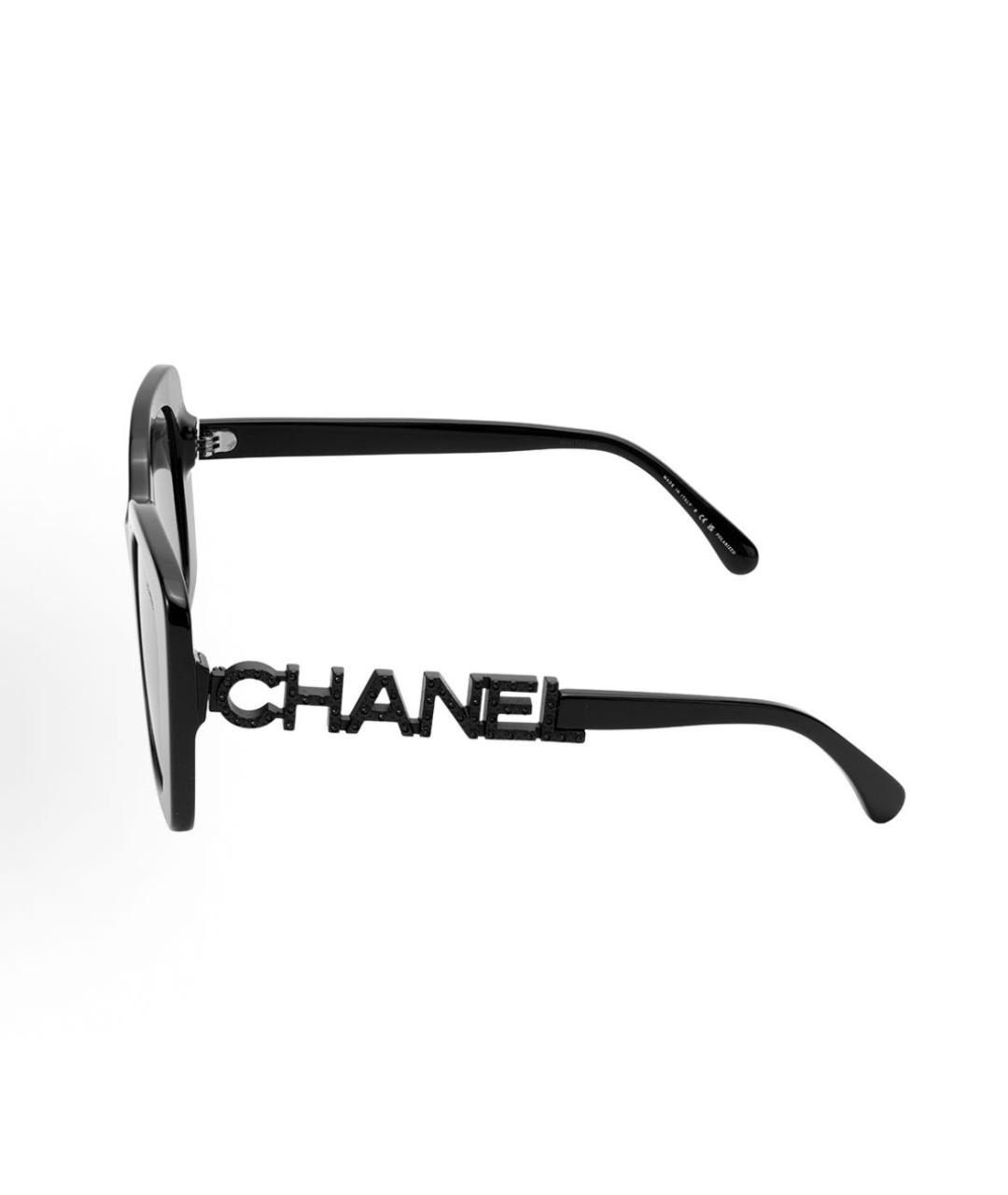 CHANEL Черные солнцезащитные очки, фото 3