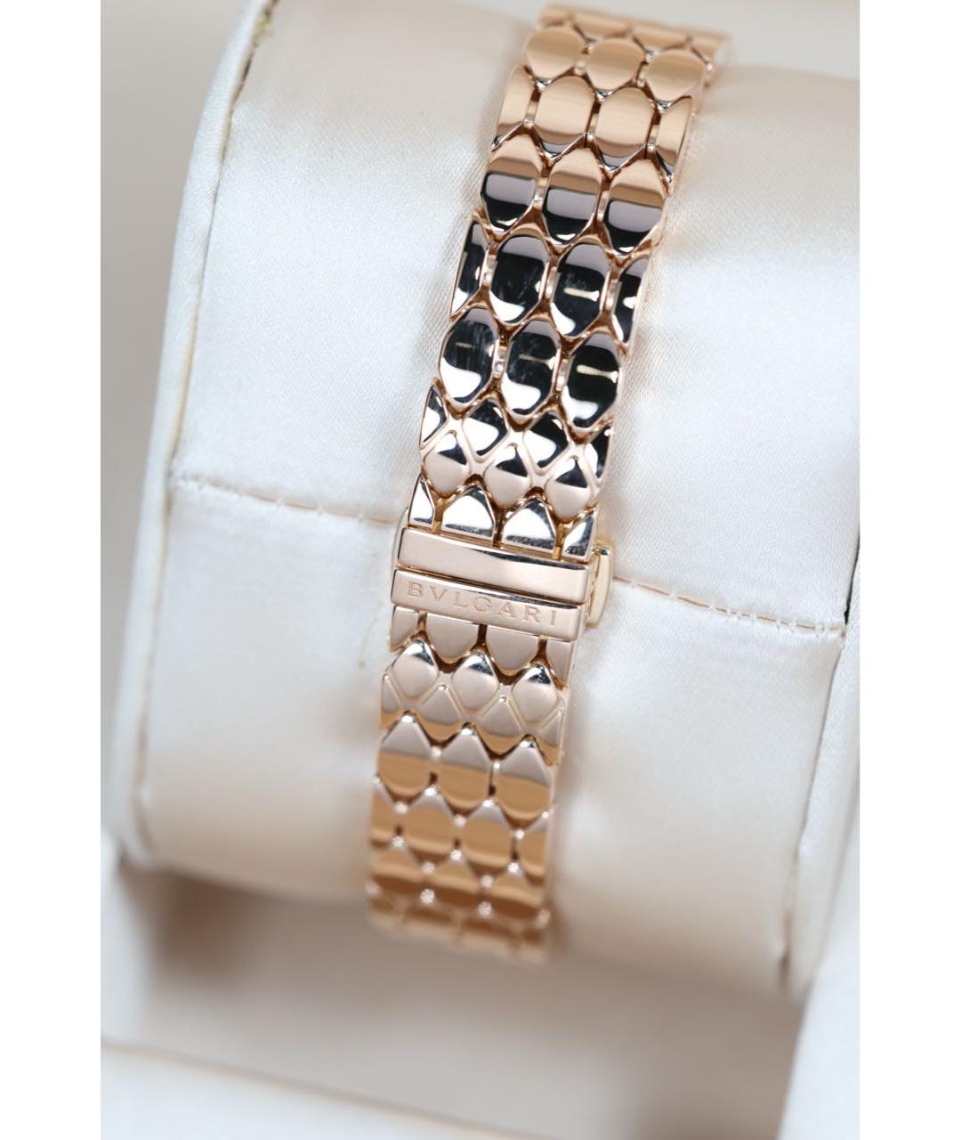 BVLGARI Золотые часы из розового золота, фото 5