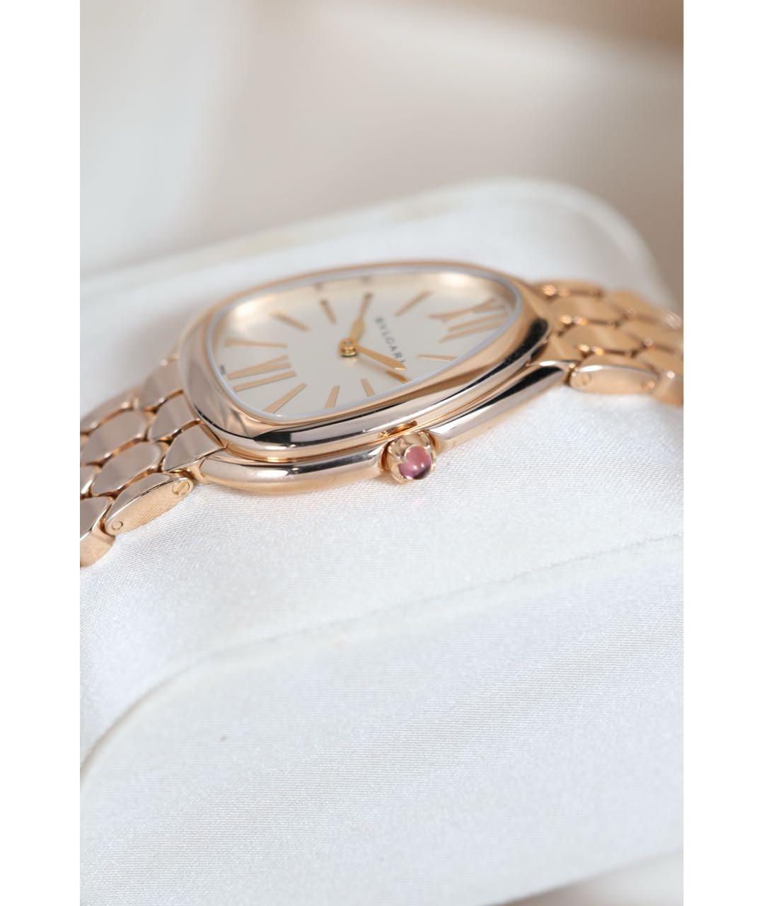 BVLGARI Золотые часы из розового золота, фото 2