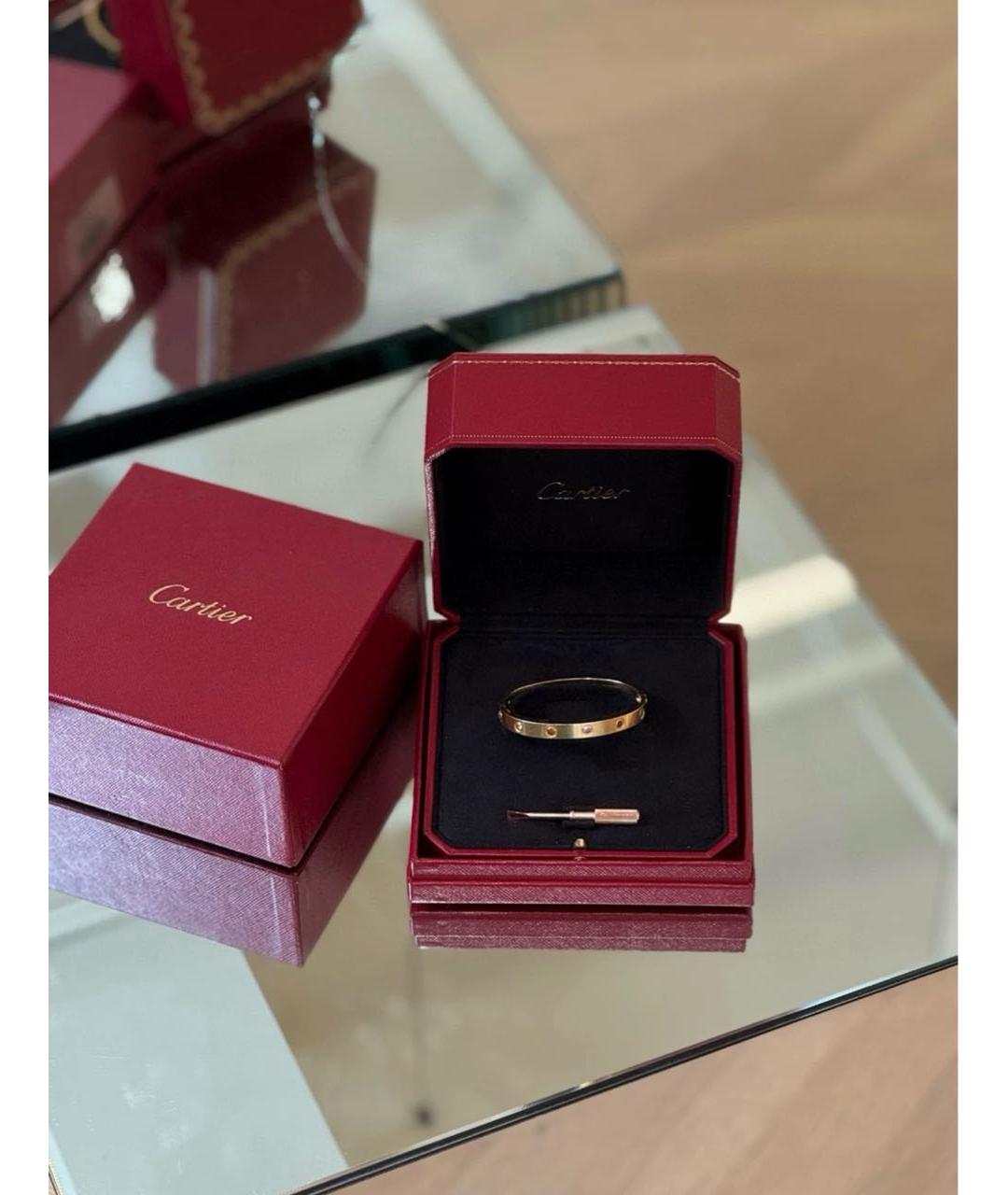 CARTIER Золотой браслет из розового золота, фото 2