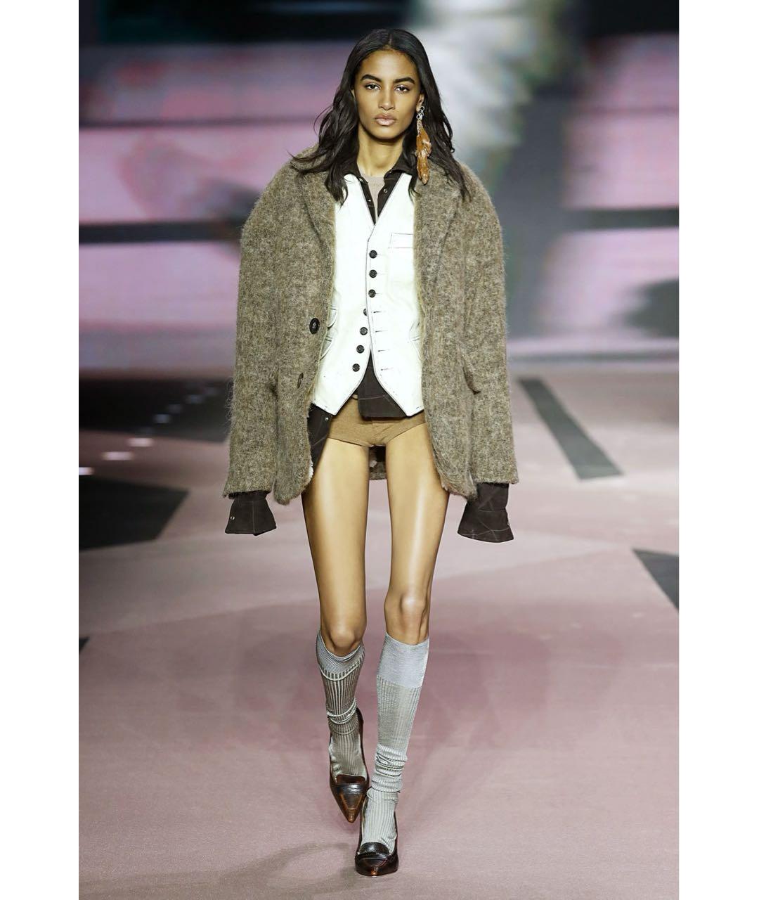DSQUARED2 Коричневые кожаные туфли, фото 7
