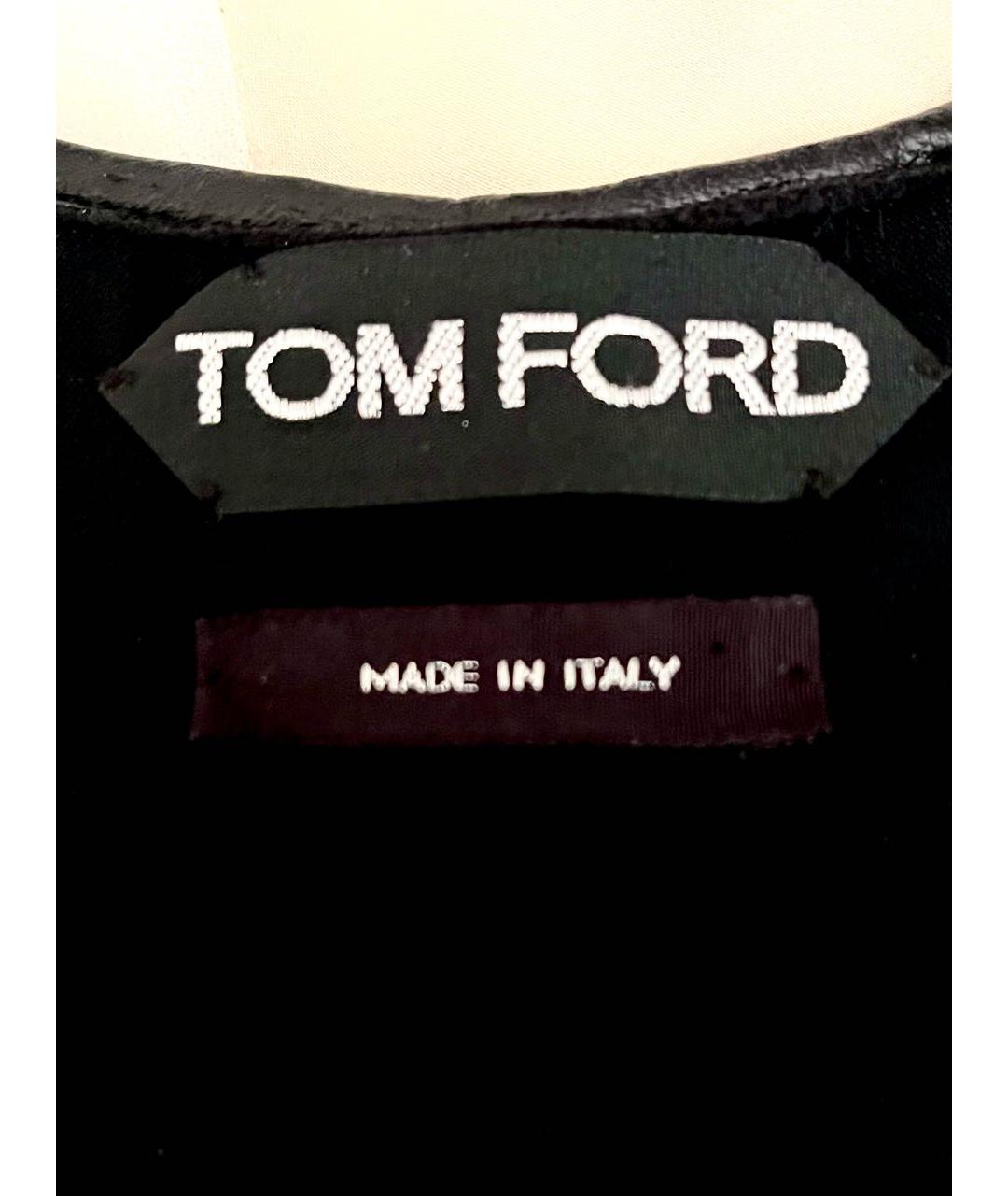 TOM FORD Черная блузы, фото 3