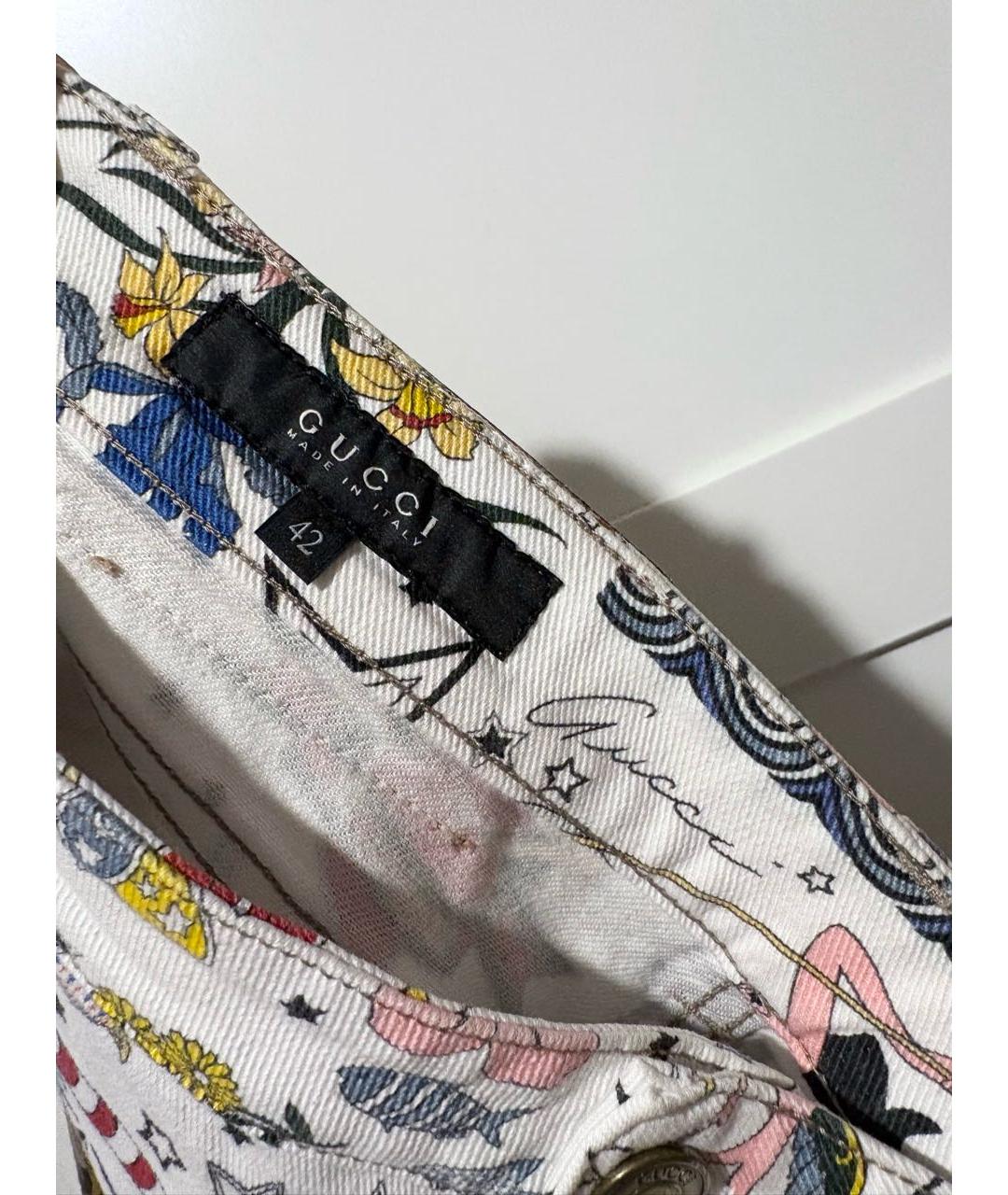 GUCCI Мульти деним шорты, фото 7