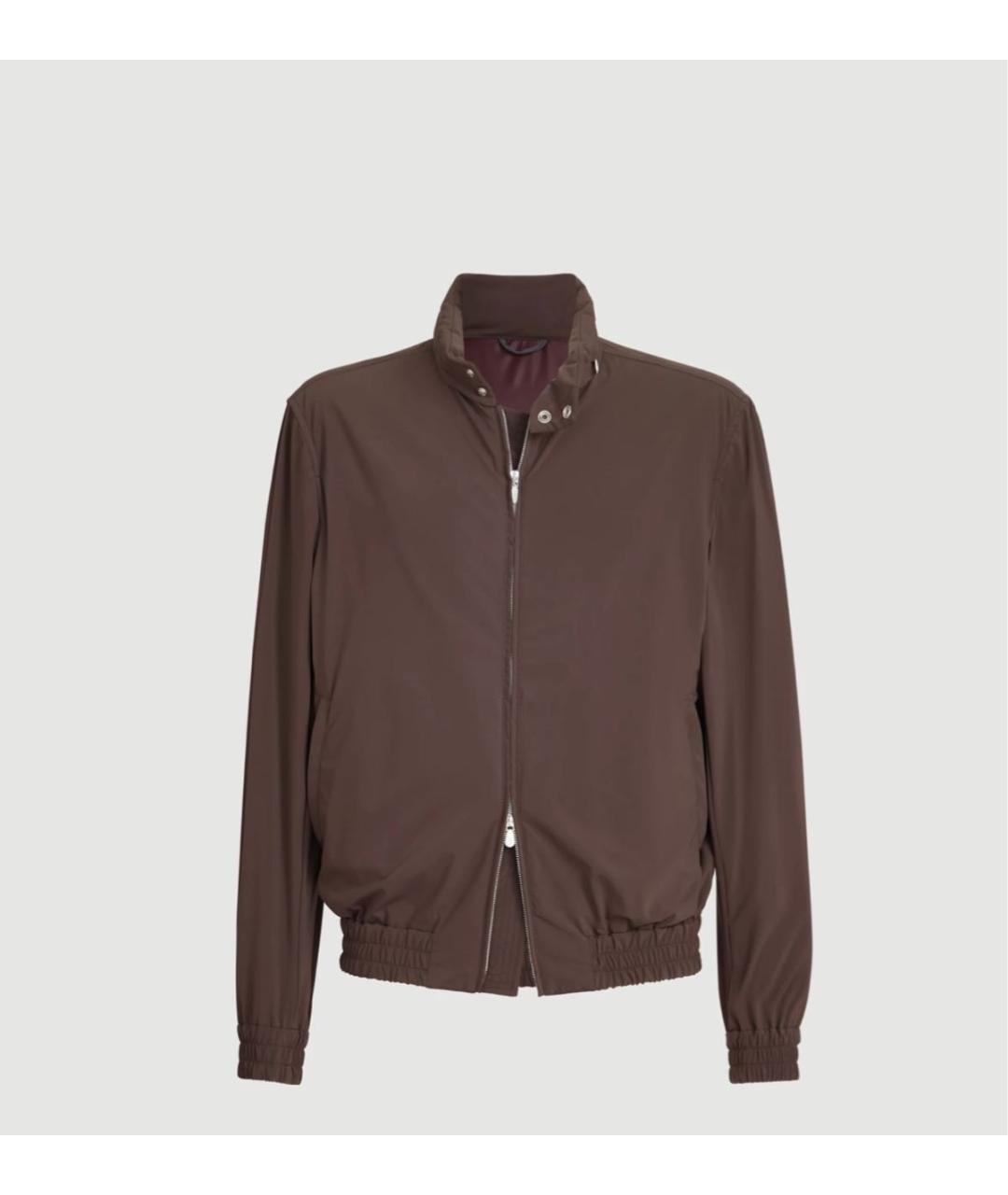 BRUNELLO CUCINELLI Коричневая куртка, фото 5