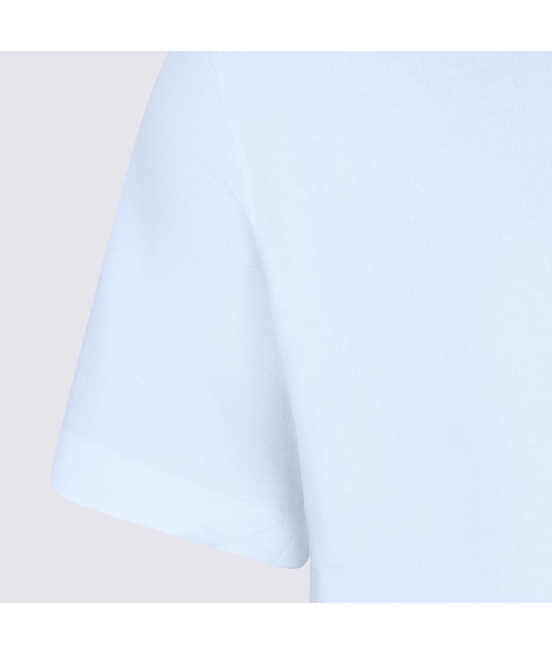 JACQUEMUS Белая хлопковая футболка, фото 8