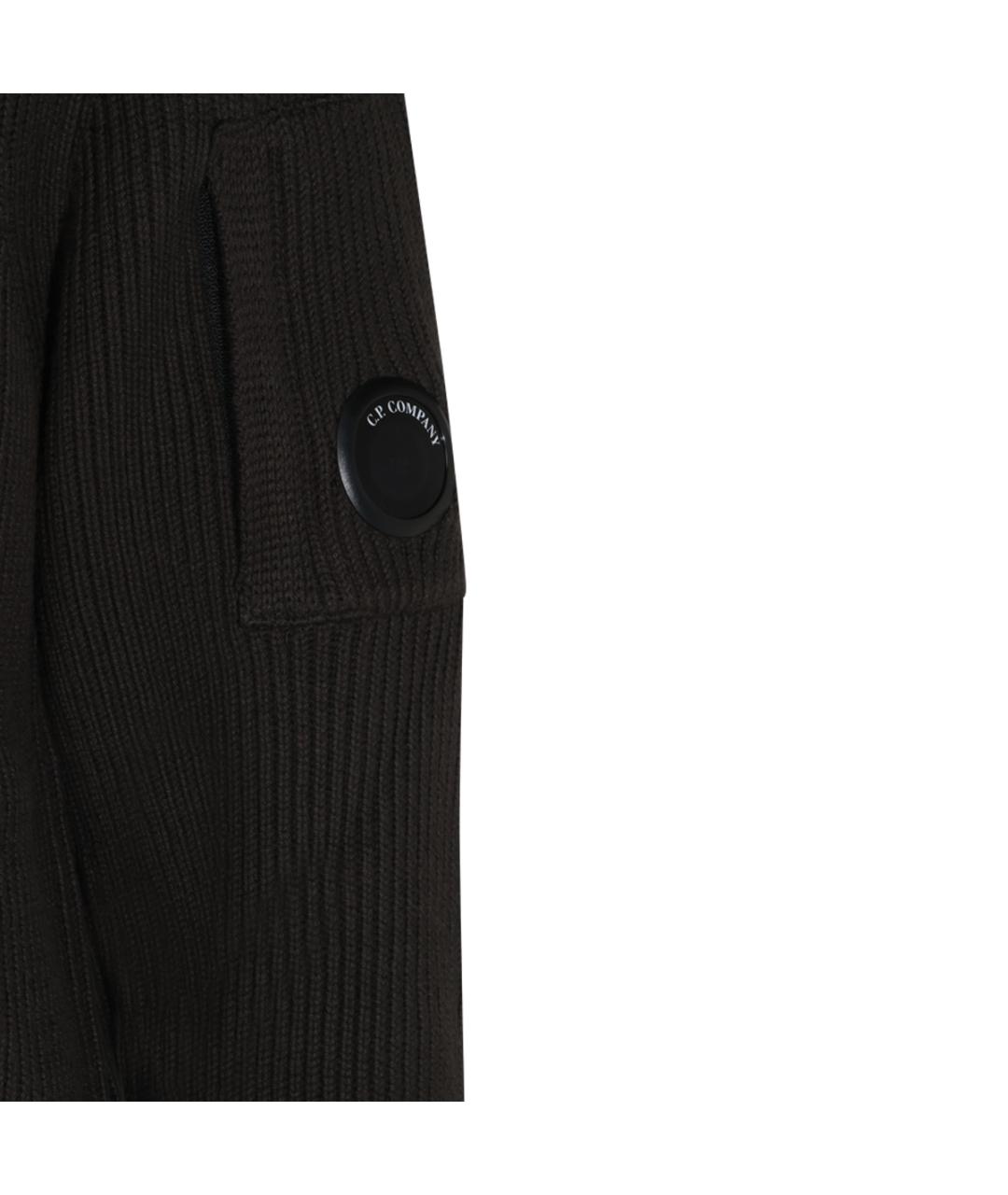 CP COMPANY Антрацитовый хлопковый джемпер / свитер, фото 3