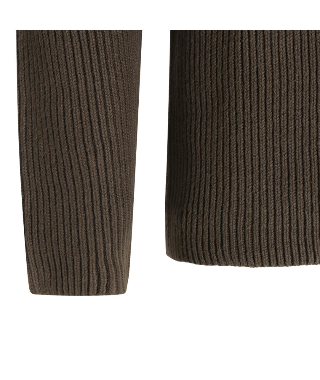 CP COMPANY Зеленый хлопковый джемпер / свитер, фото 4