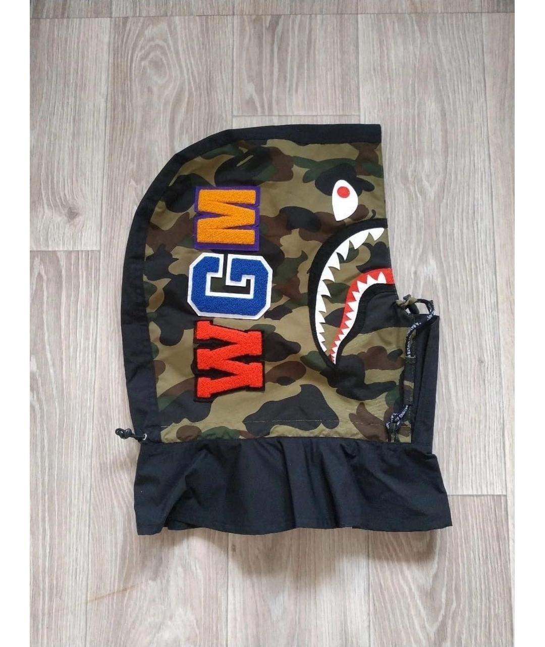 BAPE Хаки шапка, фото 9