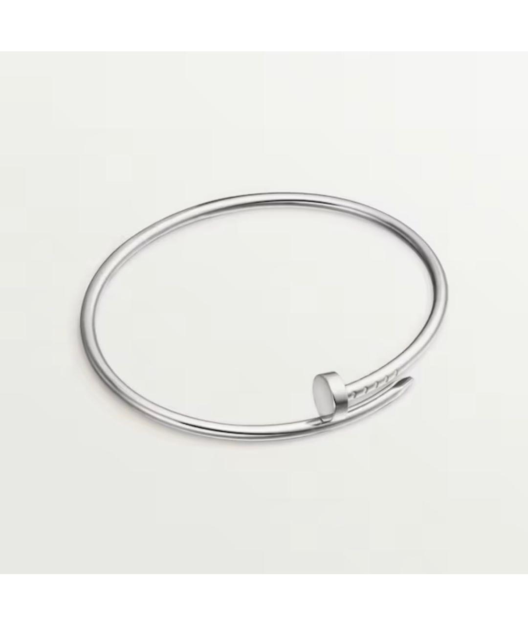 CARTIER Серебряный браслет из белого золота, фото 4