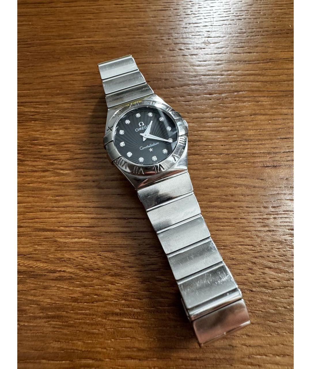 OMEGA Серебряные часы, фото 2