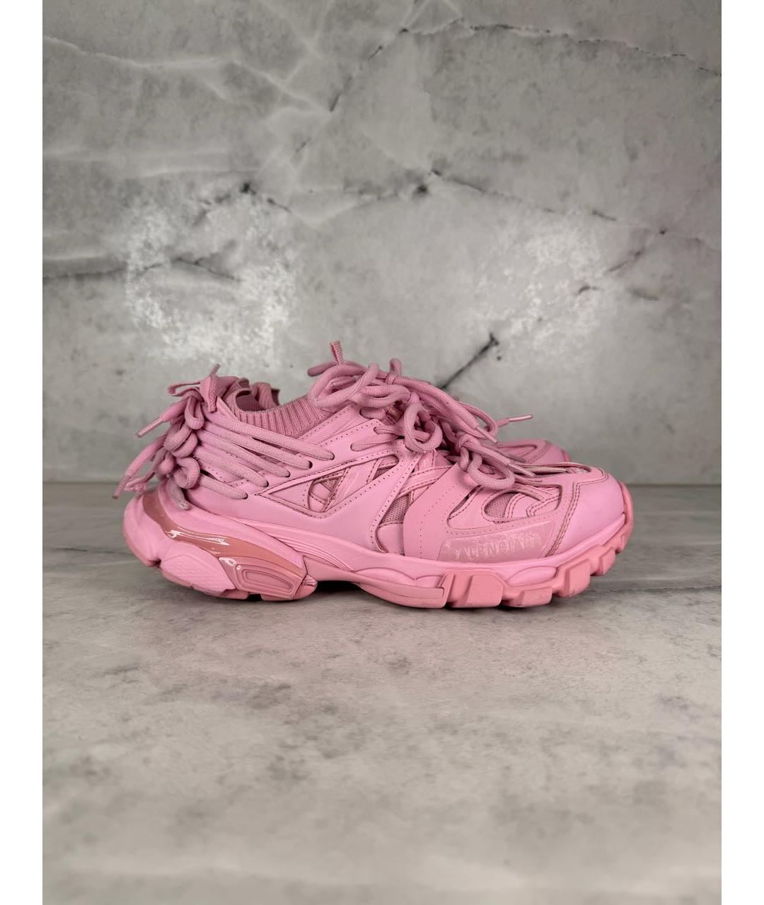 BALENCIAGA Розовые кроссовки, фото 9