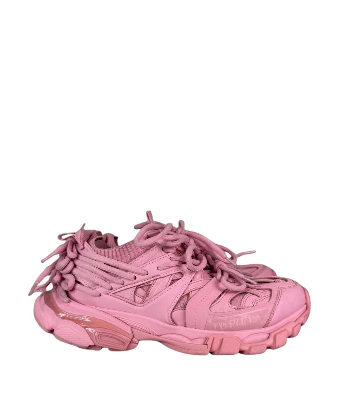 BALENCIAGA Розовые кроссовки, фото 1