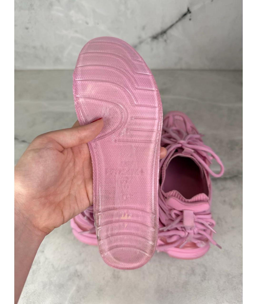 BALENCIAGA Розовые кроссовки, фото 6