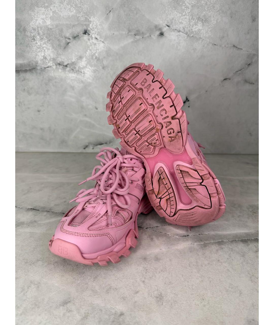 BALENCIAGA Розовые кроссовки, фото 5