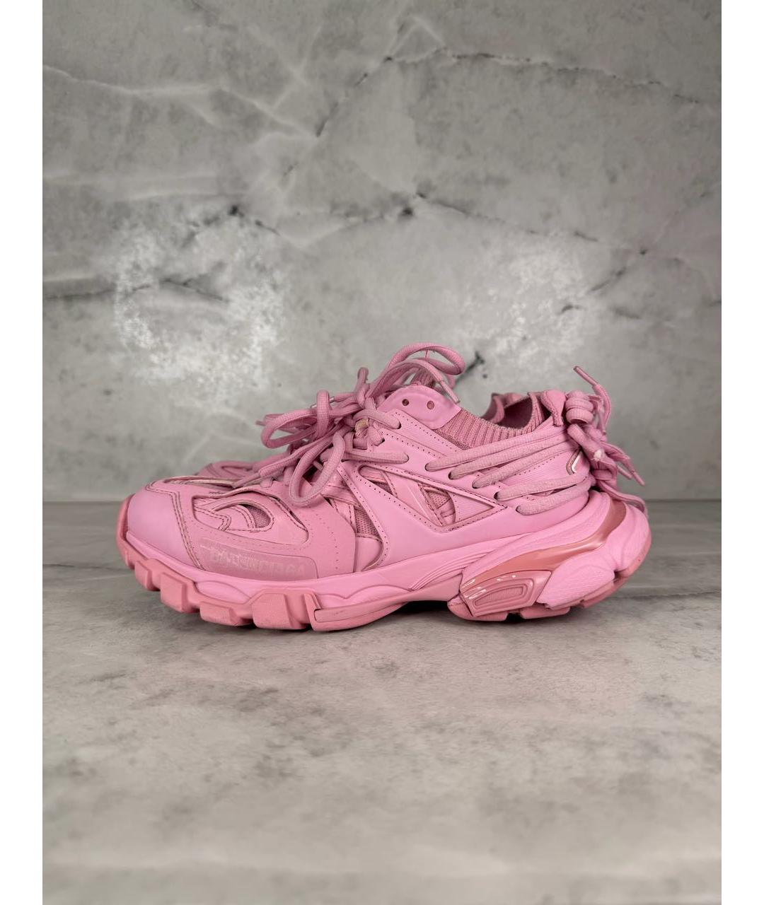 BALENCIAGA Розовые кроссовки, фото 2