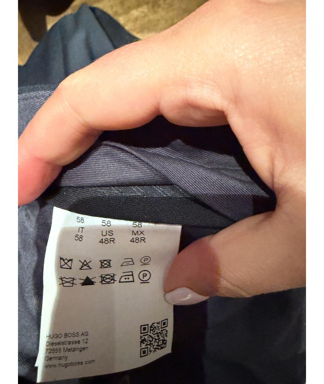 HUGO BOSS Черный классический костюм, фото 5