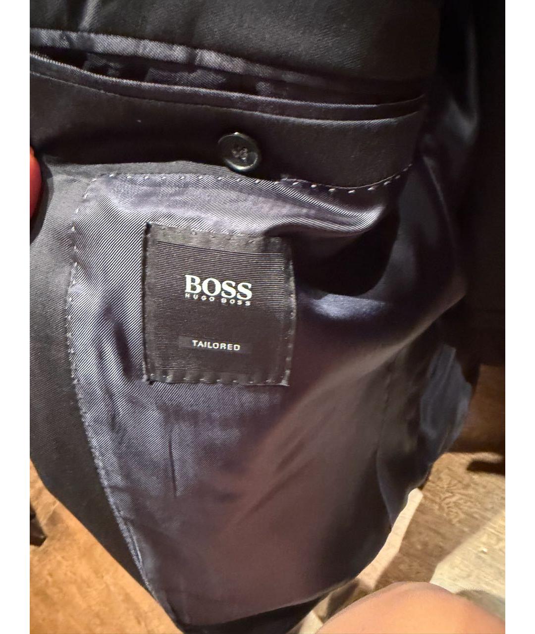 HUGO BOSS Черный классический костюм, фото 2