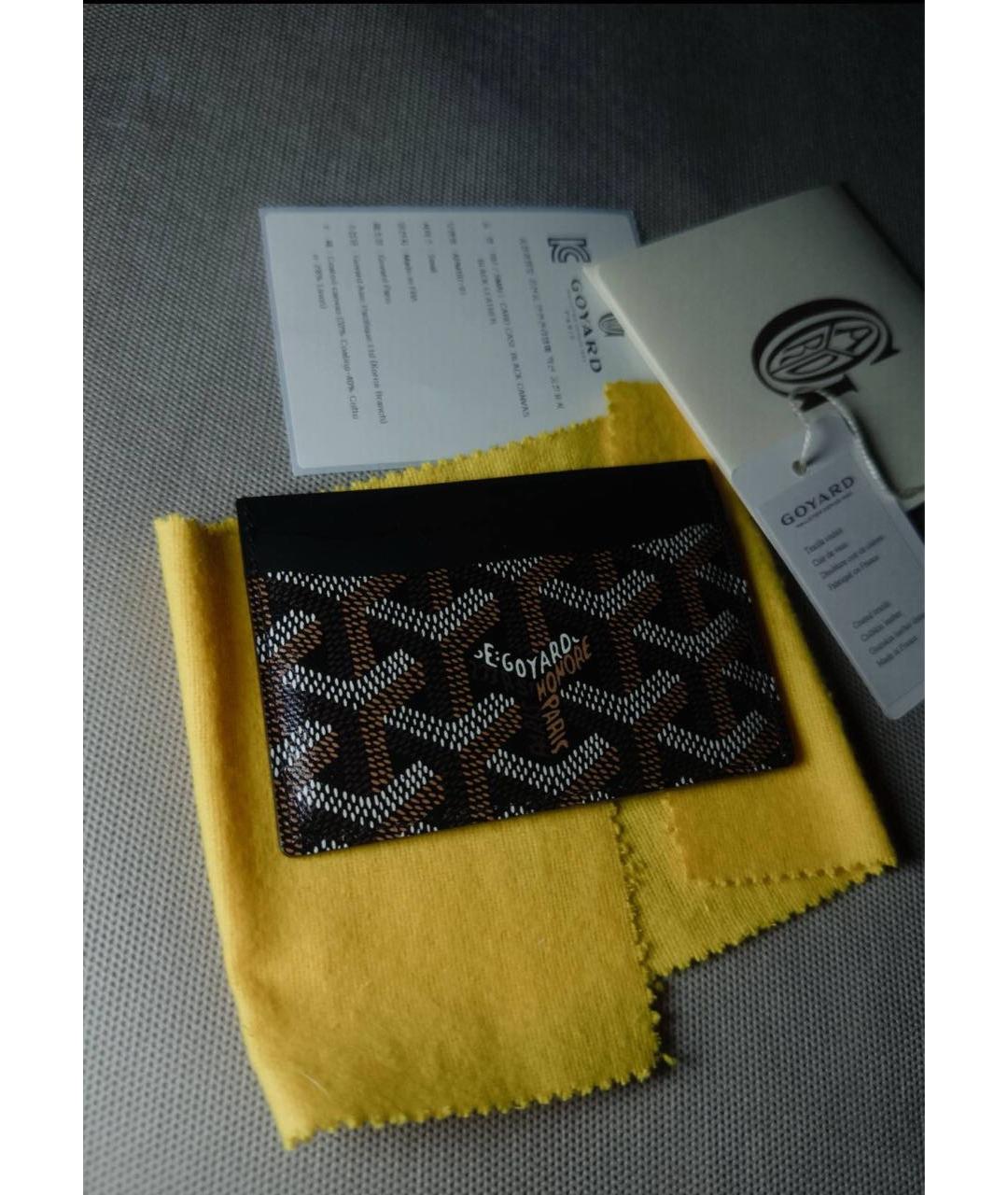 GOYARD Черный кардхолдер, фото 5