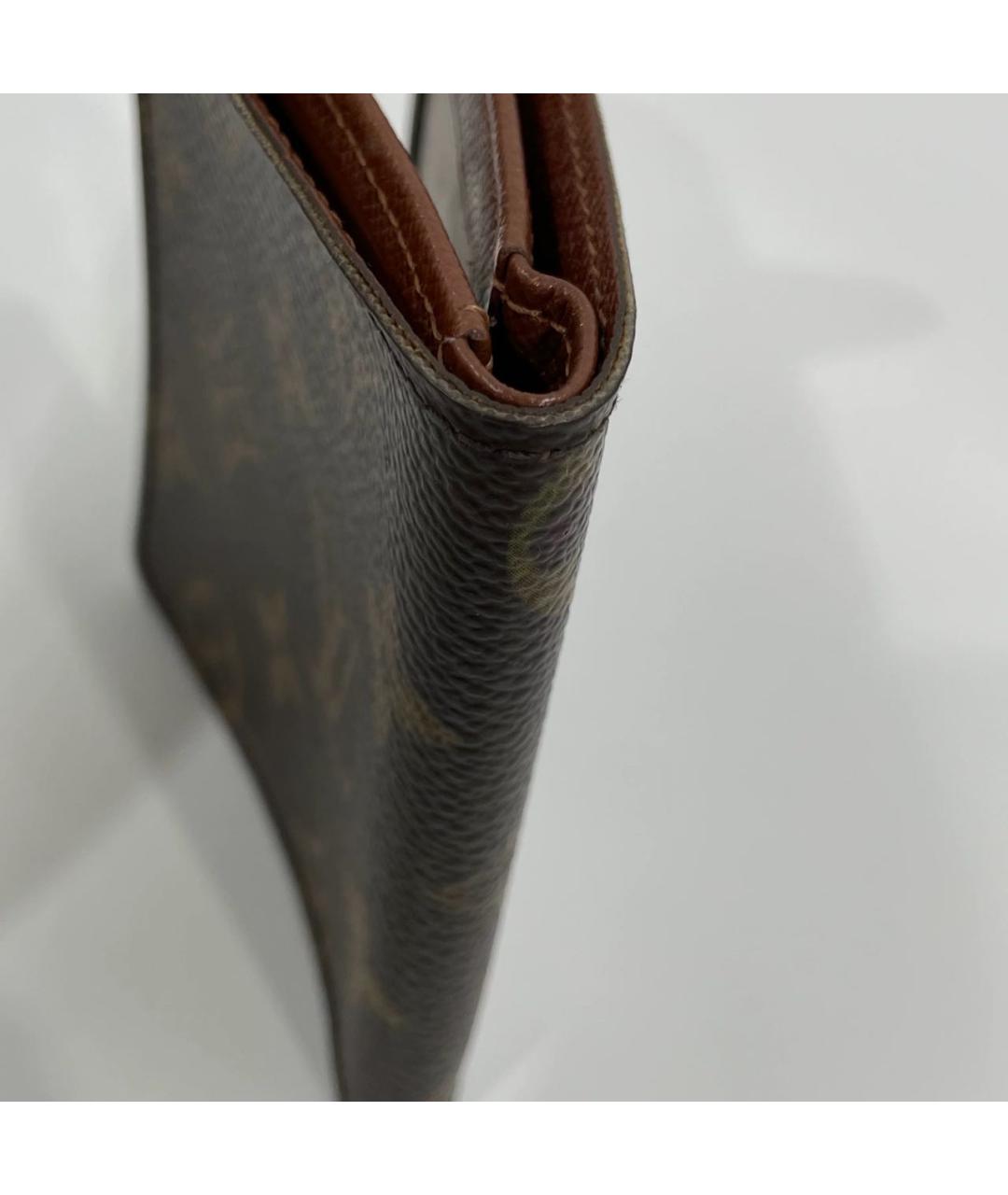 LOUIS VUITTON Коричневый кошелек, фото 3