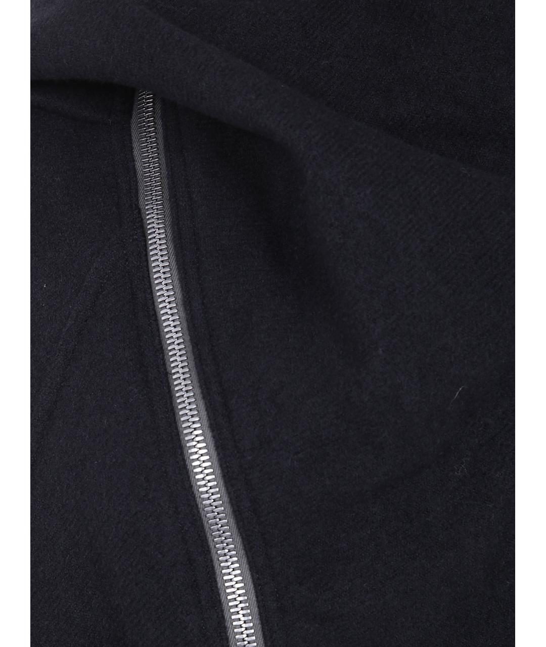 RICK OWENS Черная шерстяная куртка, фото 3