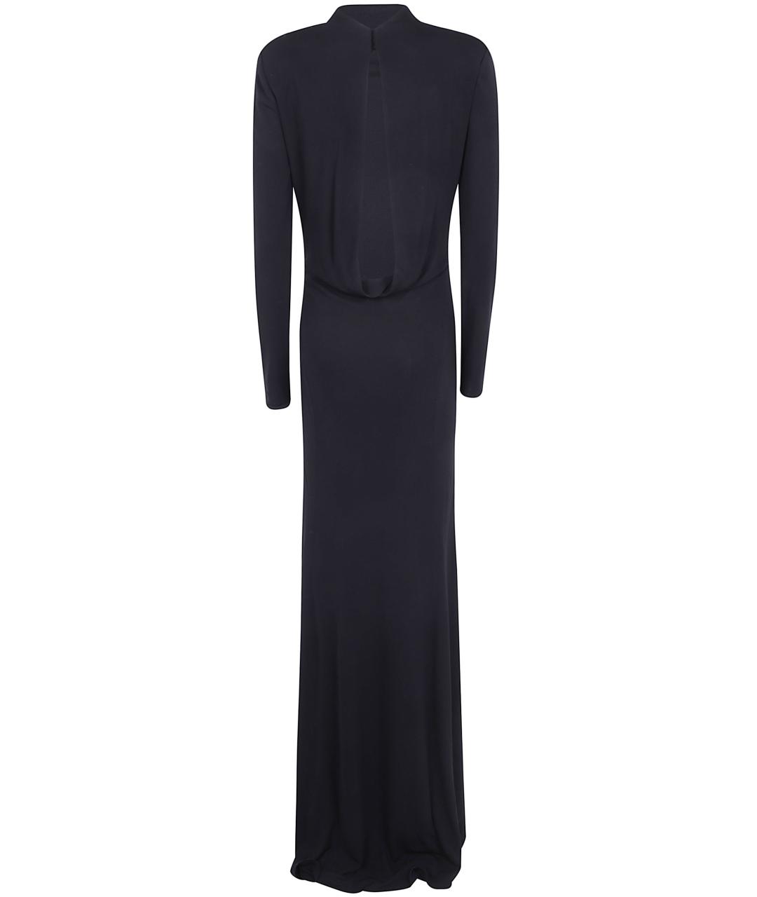 TOM FORD Черное вискозное повседневное платье, фото 2