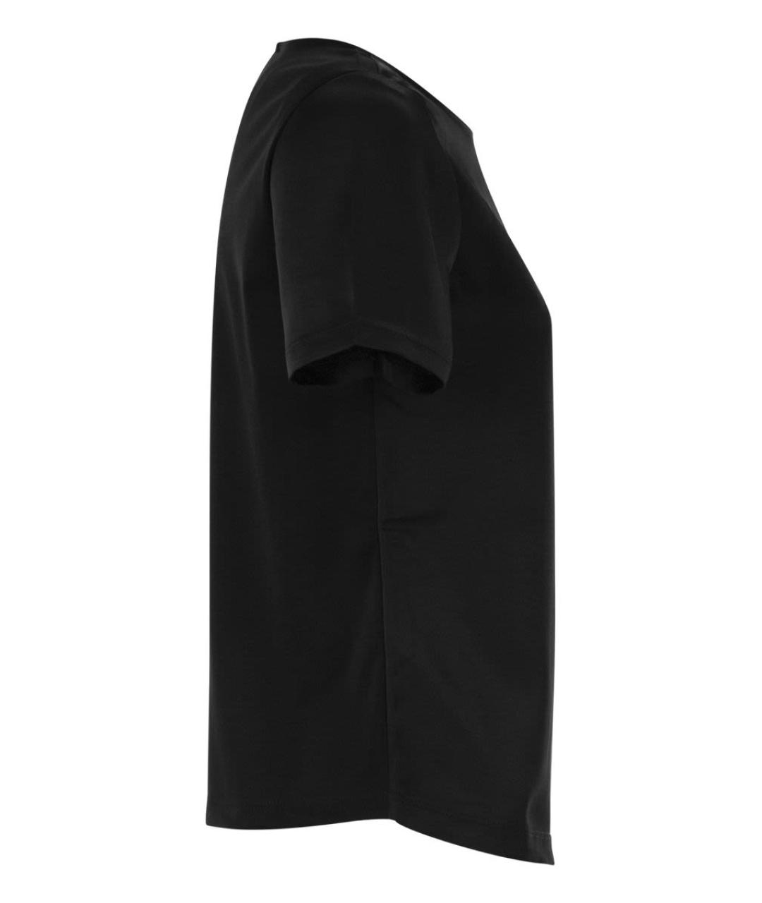 WEEKEND MAX MARA Черная футболка, фото 3