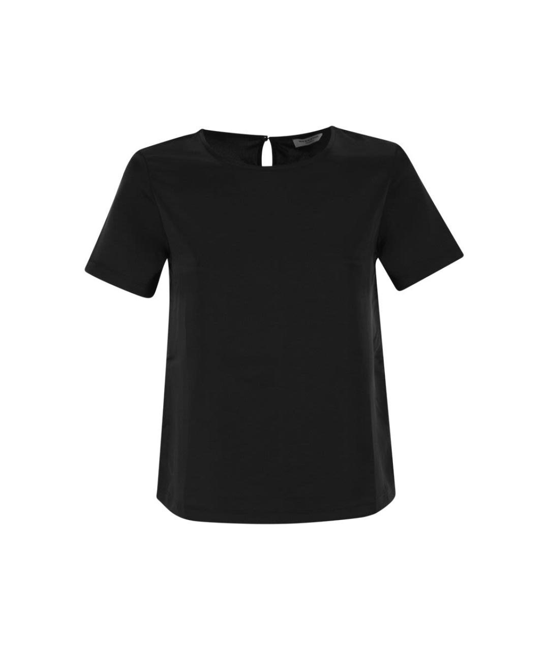 WEEKEND MAX MARA Черная футболка, фото 1
