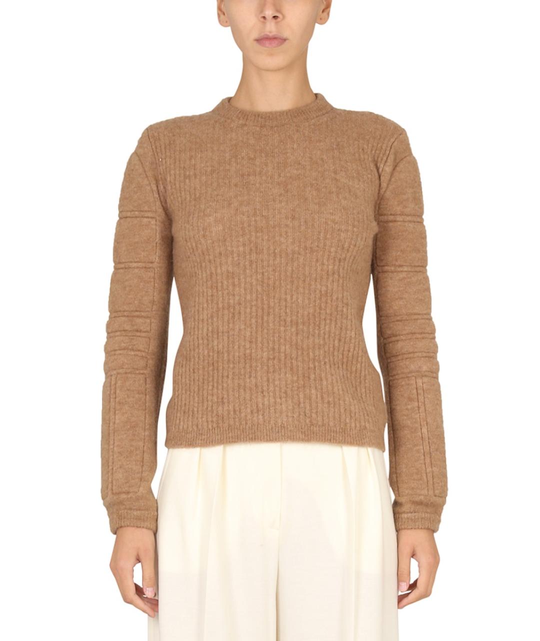 MAX MARA Бежевый джемпер / свитер, фото 5