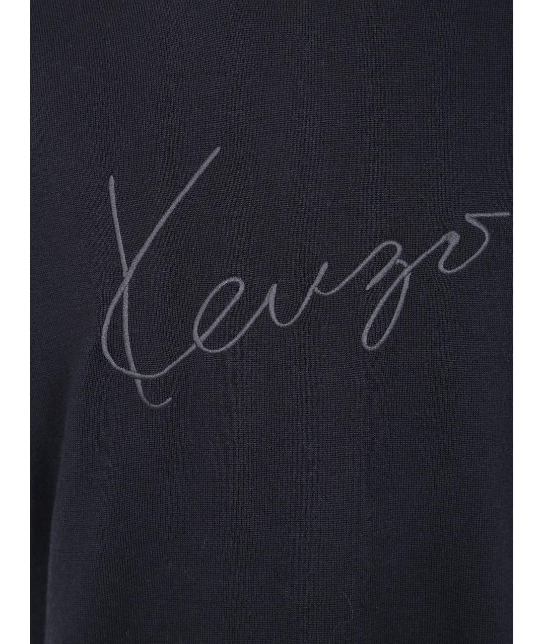 KENZO Черная футболка, фото 3