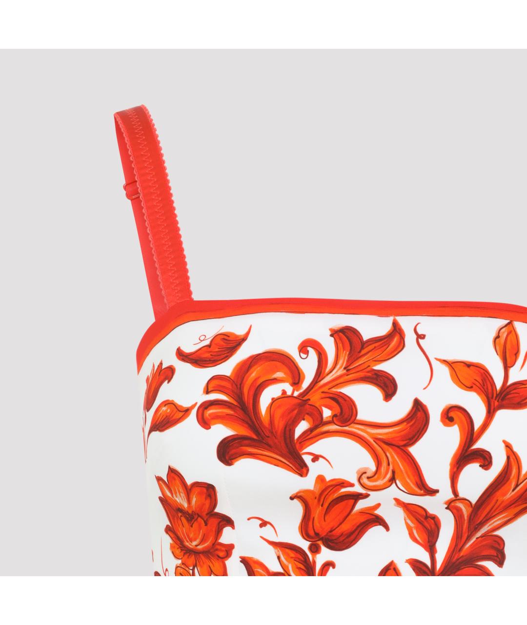 DOLCE&GABBANA Мульти шелковое повседневное платье, фото 3