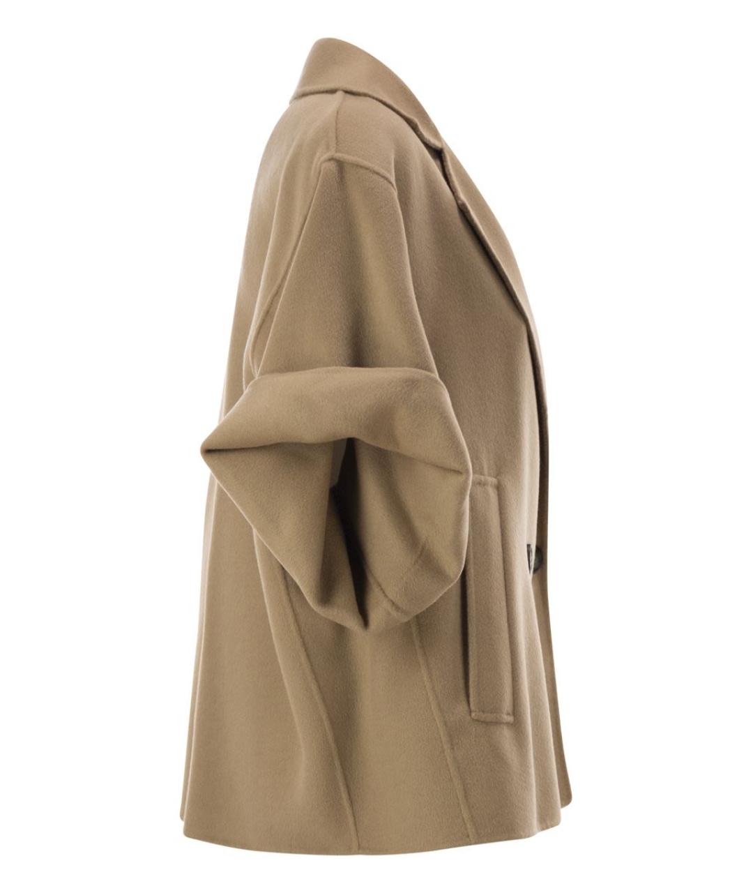 WEEKEND MAX MARA Бежевая шерстяная куртка, фото 3