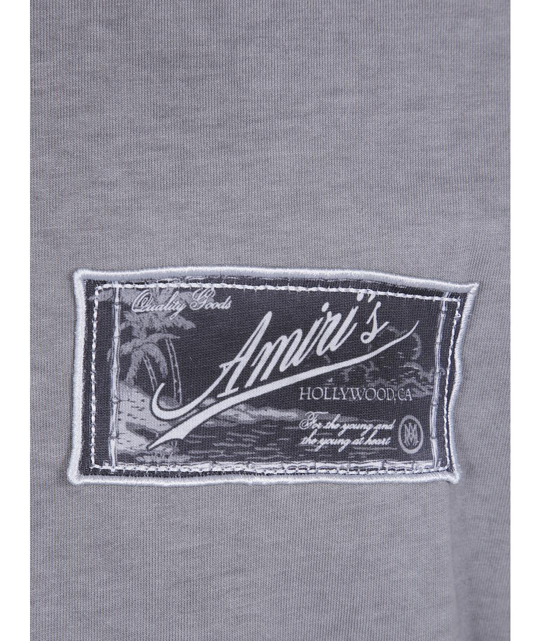 AMIRI Хлопковая футболка, фото 3