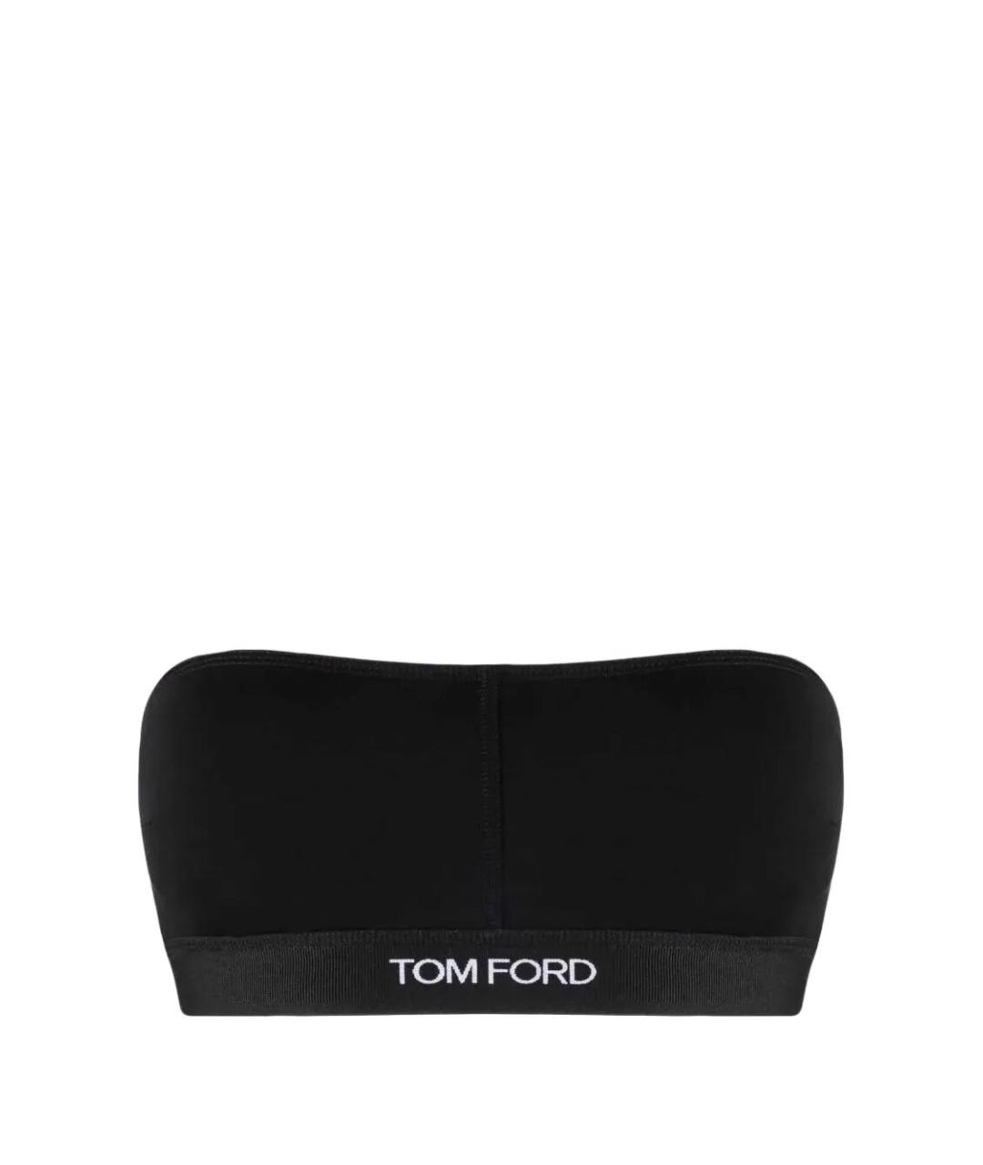 TOM FORD Черная майка, фото 1