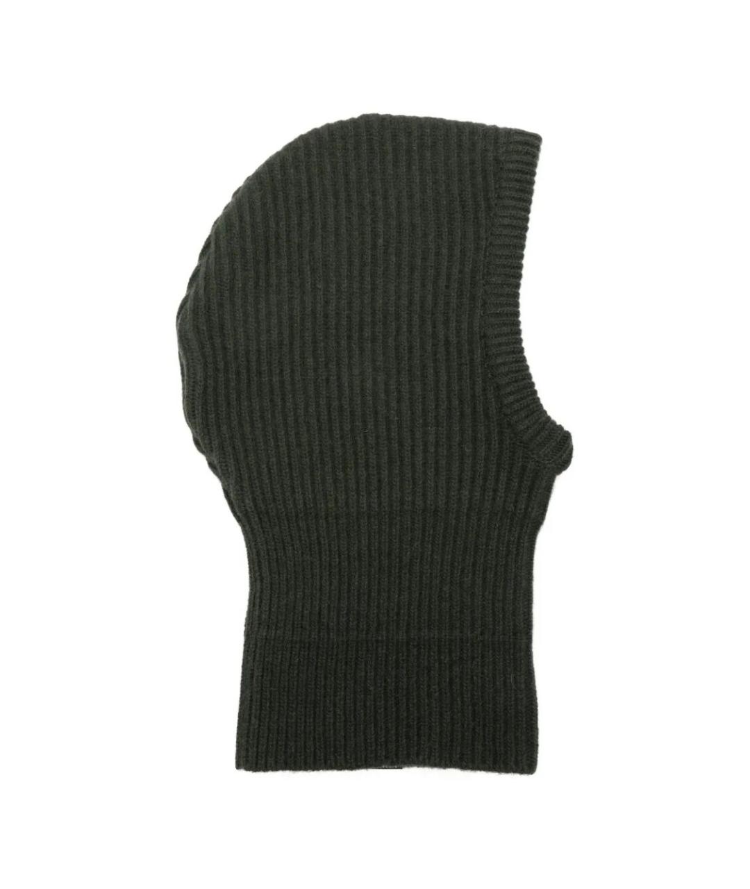 MM6 MAISON MARGIELA Зеленая шерстяная шапка, фото 2