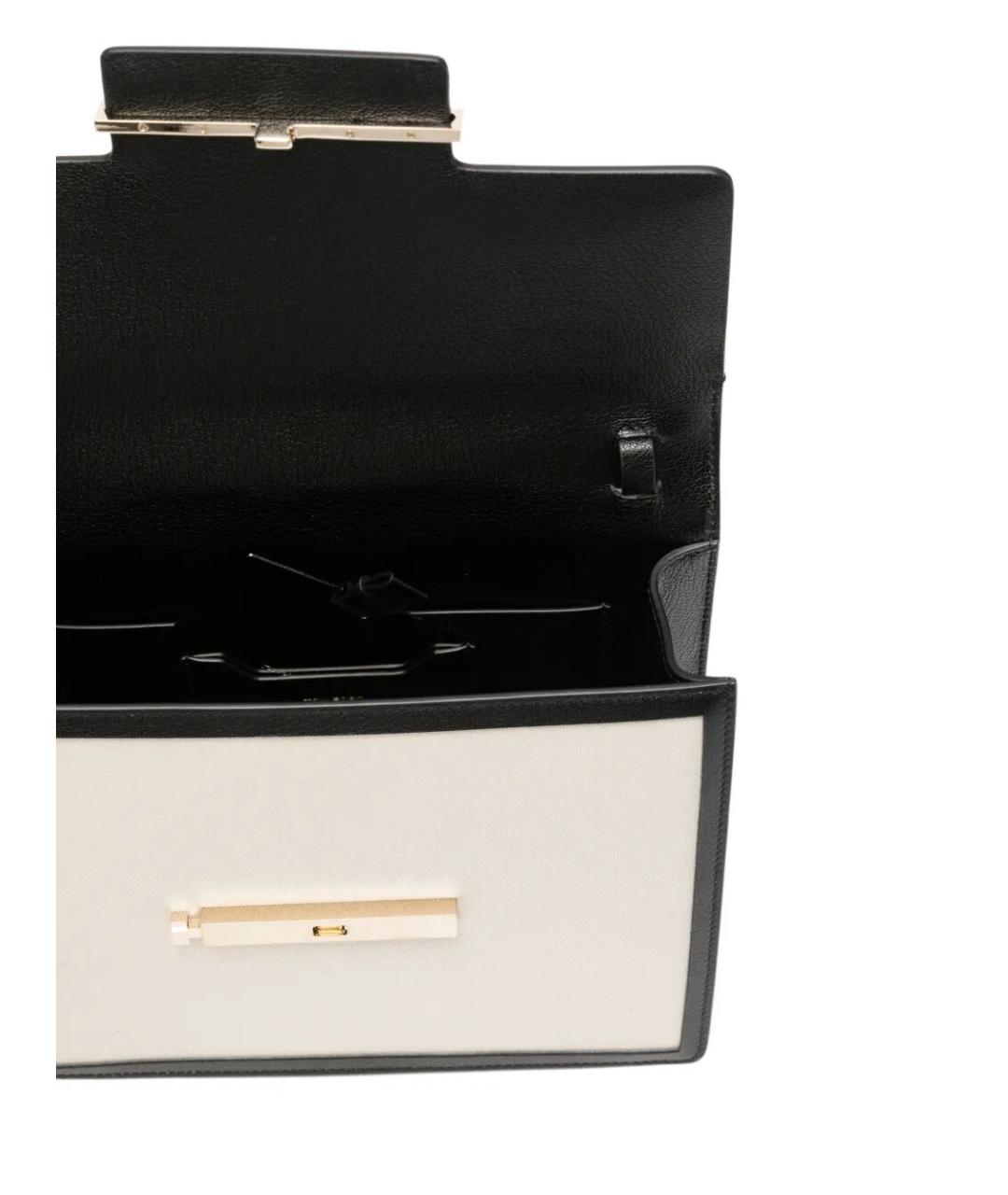 TOM FORD Белая кожаная сумка с короткими ручками, фото 2