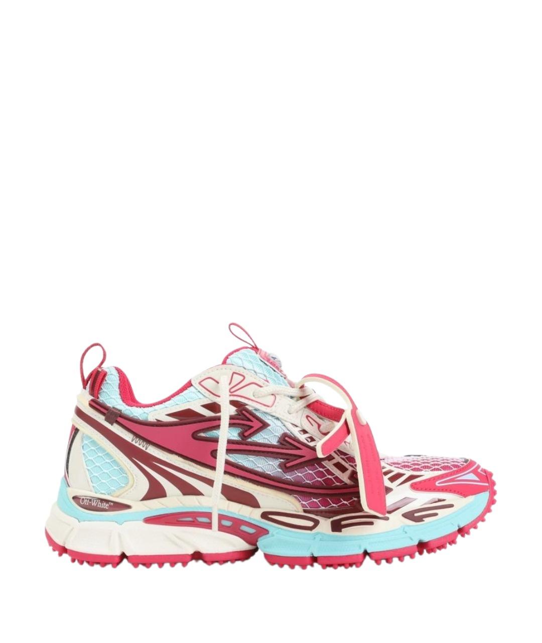 OFF-WHITE Мульти текстильные кроссовки, фото 1