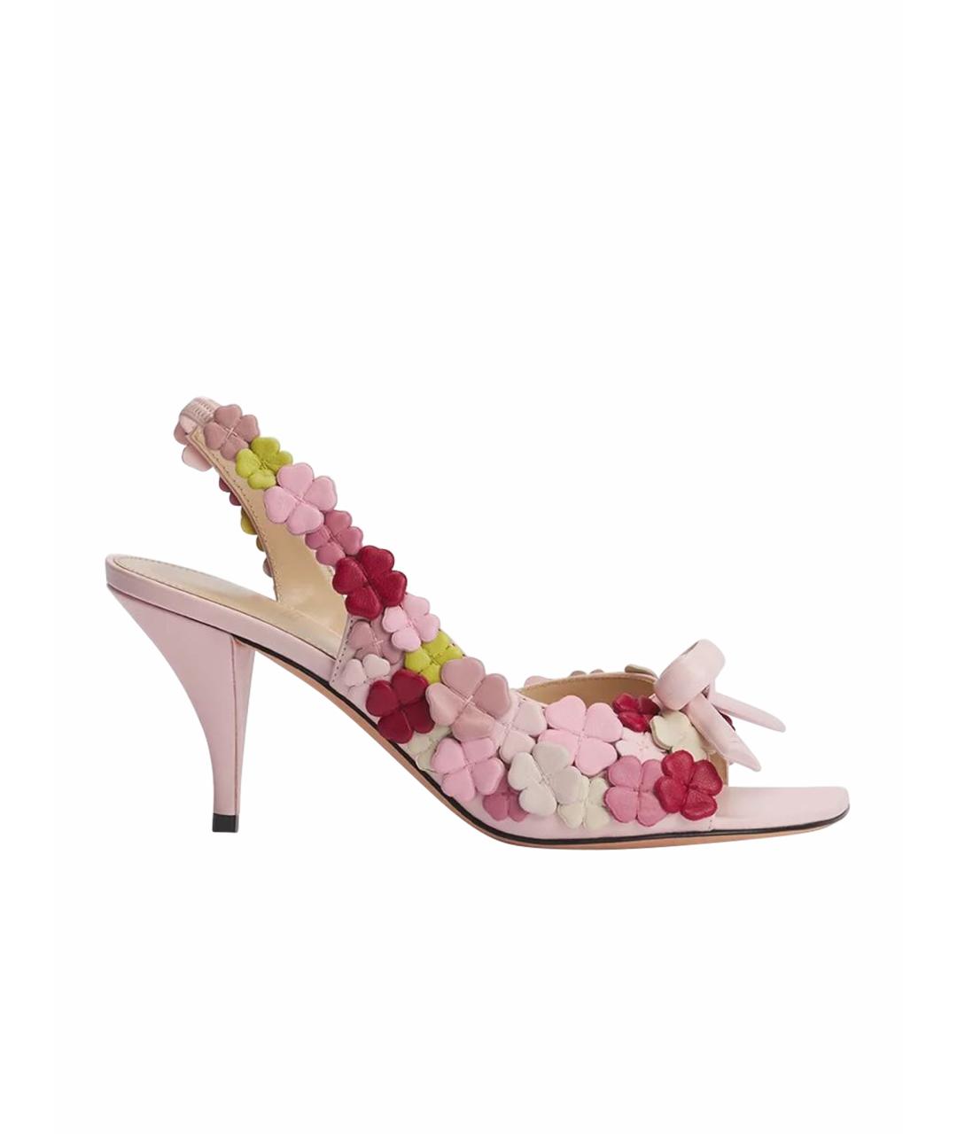 CHRISTIAN DIOR Розовые сандалии, фото 1