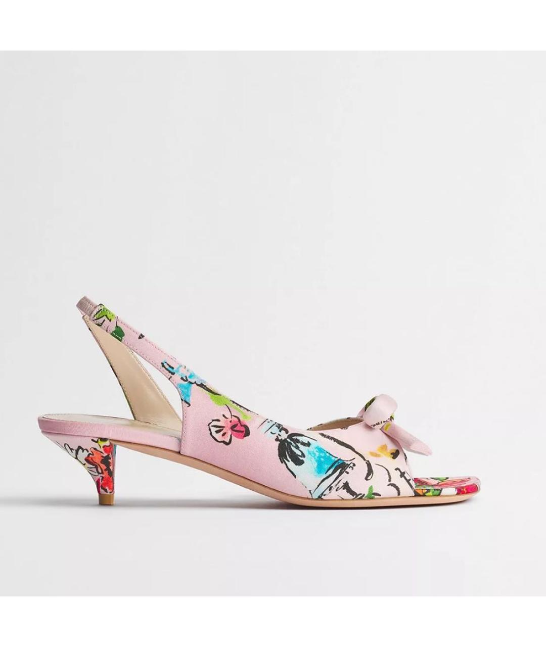 CHRISTIAN DIOR Розовые сандалии, фото 4