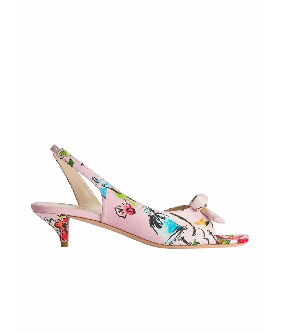 CHRISTIAN DIOR Розовые сандалии, фото 1