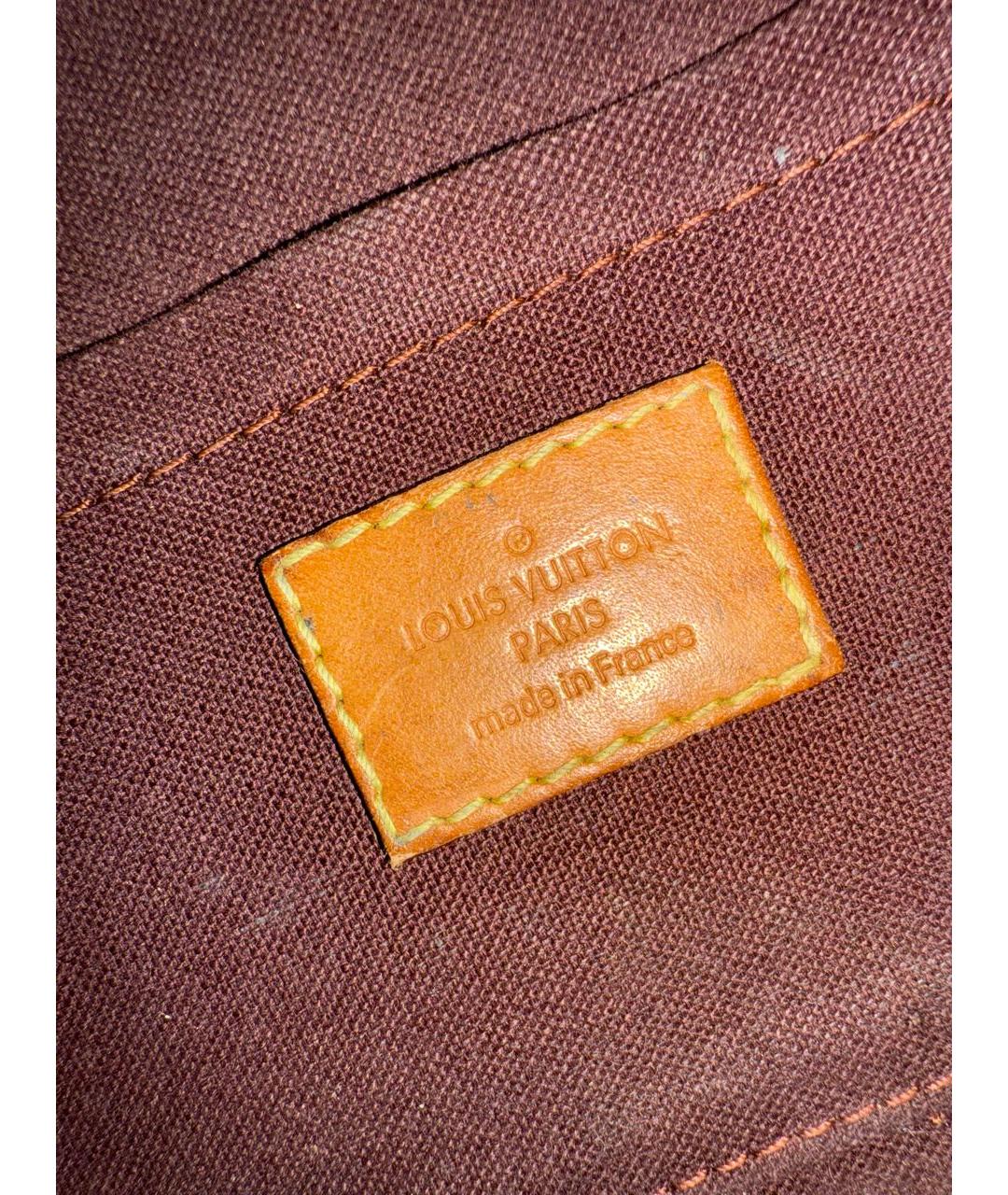 LOUIS VUITTON Коричневая сумка через плечо, фото 5