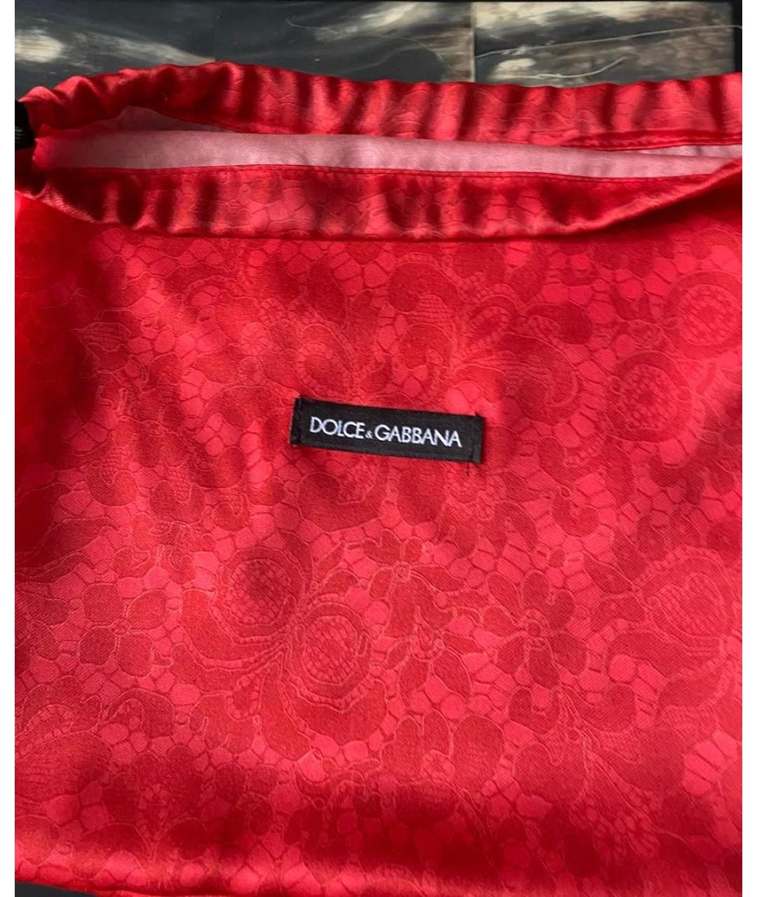 DOLCE&GABBANA Бежевая кожаная сумка через плечо, фото 4