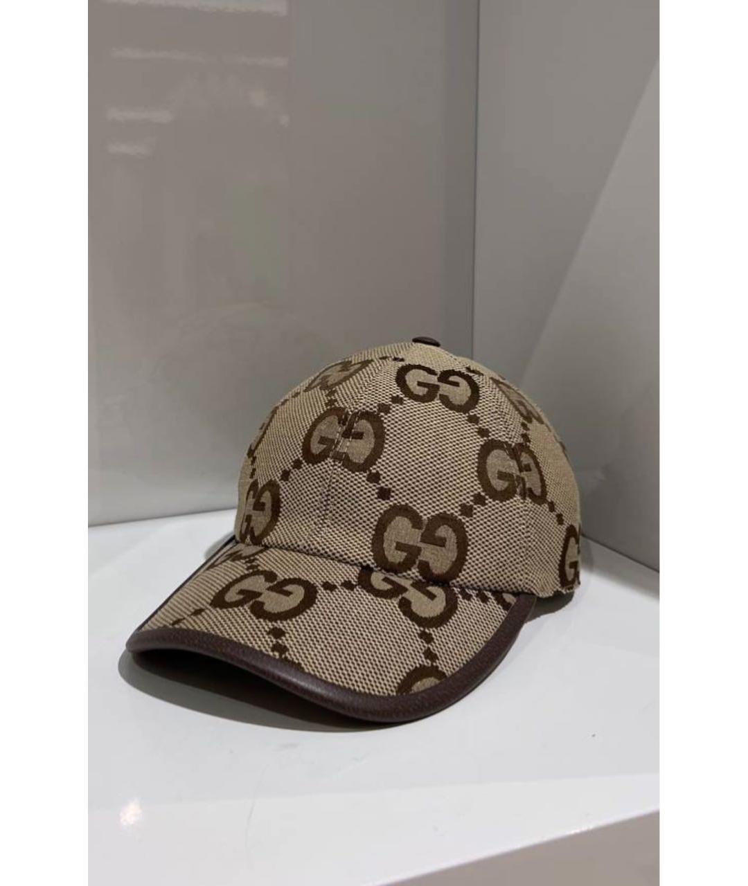 GUCCI Коричневая кепка, фото 5