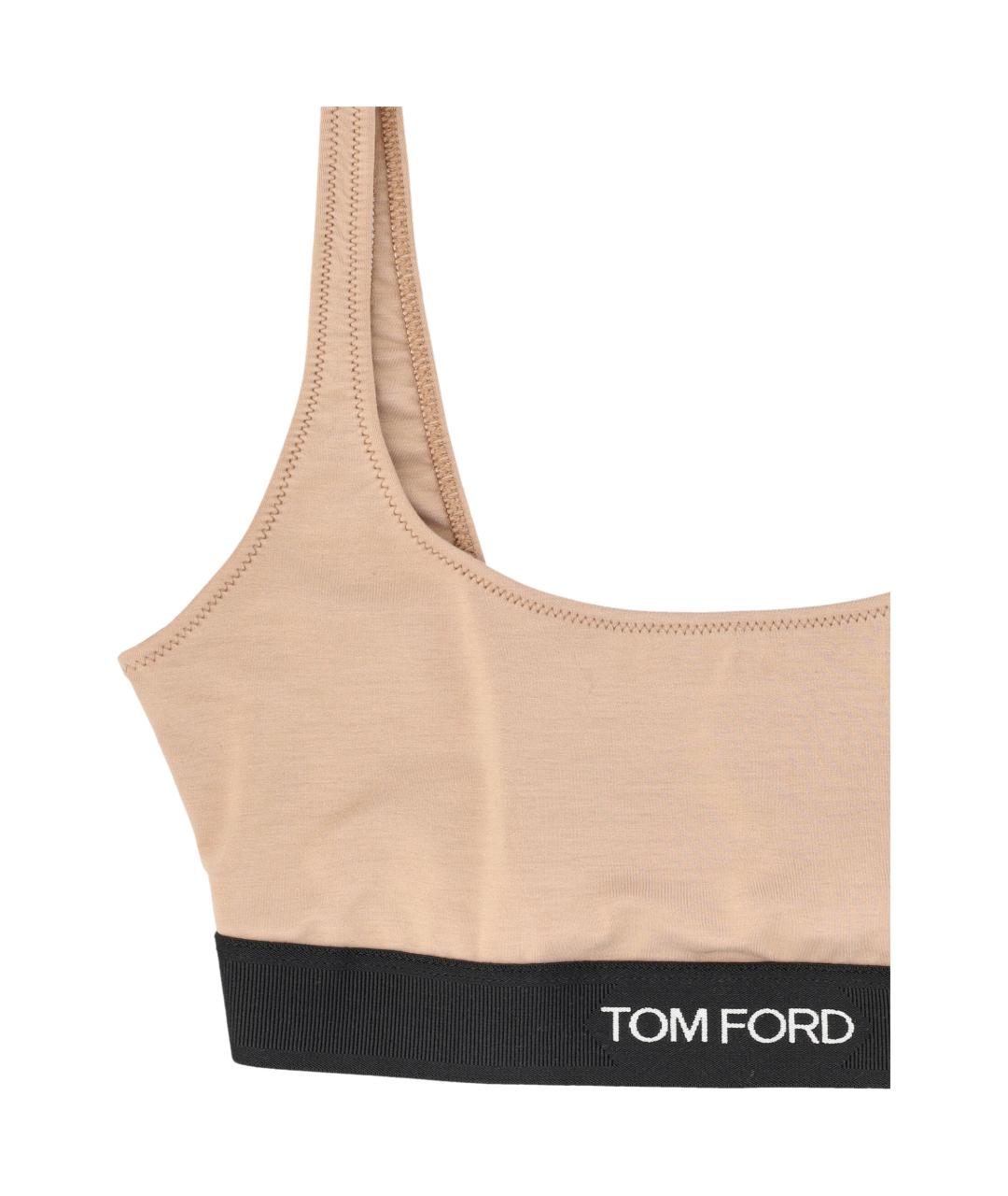 TOM FORD Розовая вискозная майка, фото 2