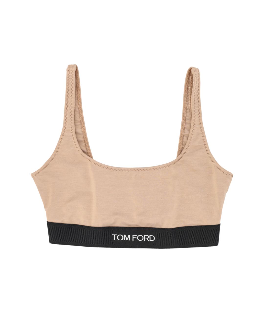 TOM FORD Розовая вискозная майка, фото 1