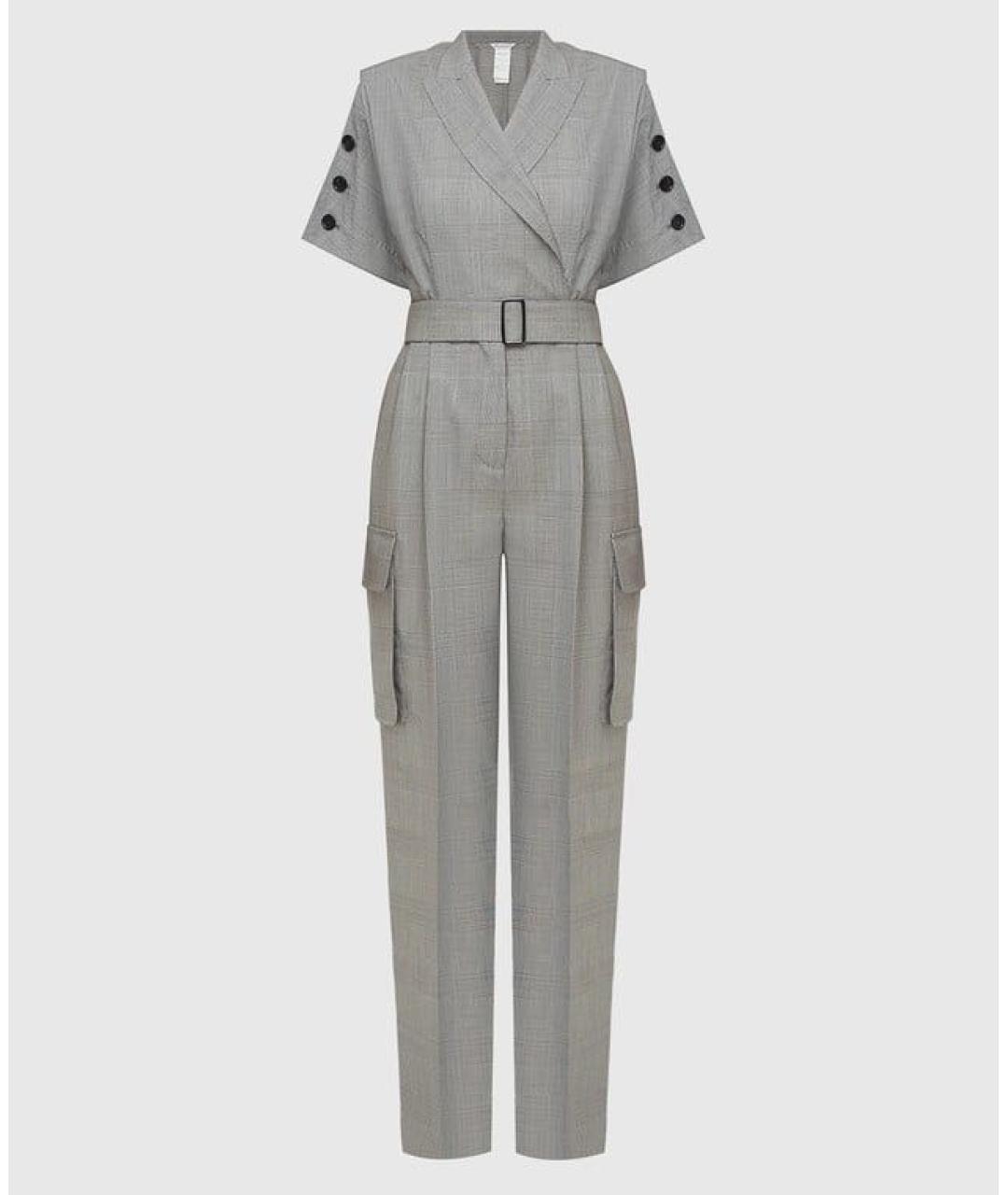 MAX MARA Серый комбинезон, фото 5