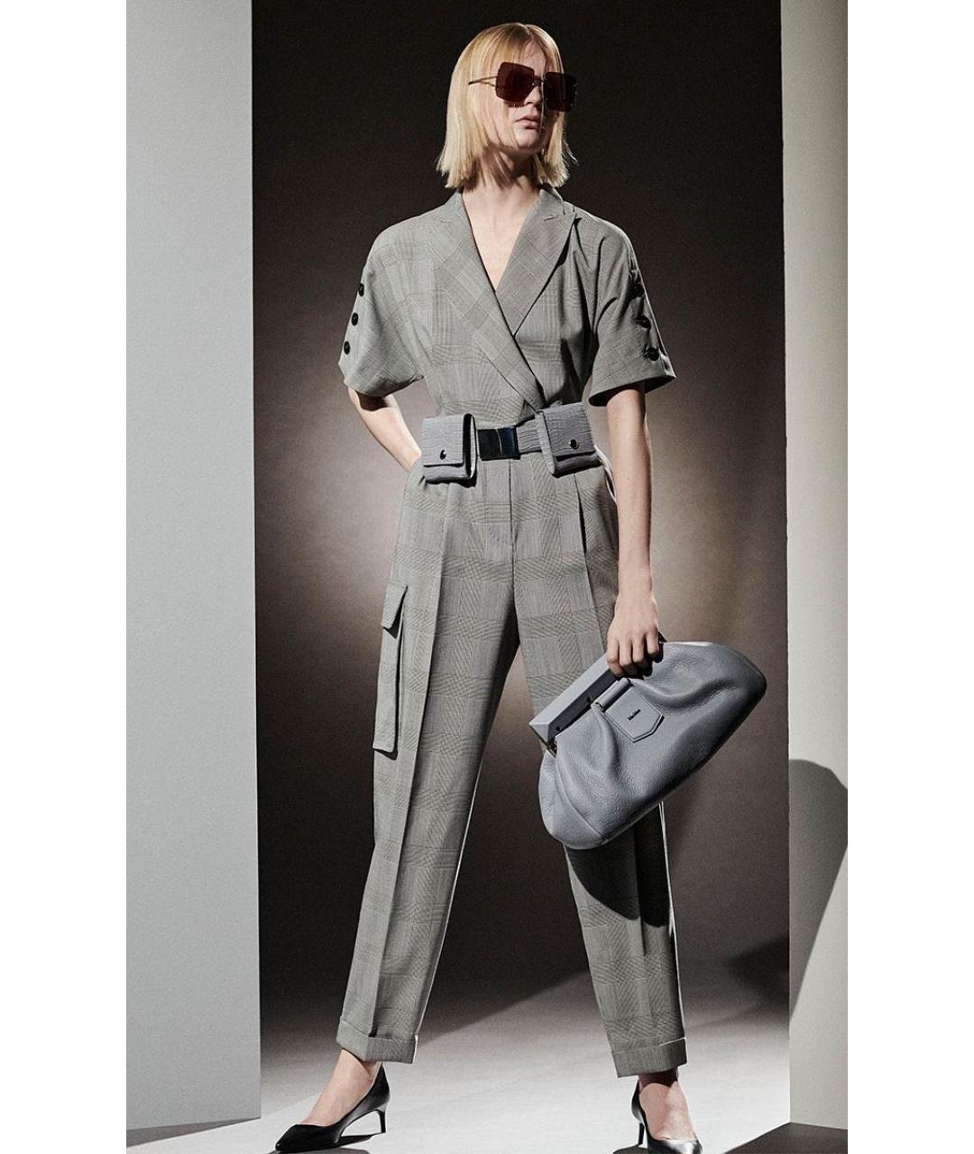 MAX MARA Серый комбинезон, фото 4